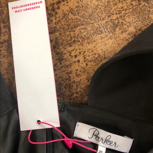 Little black dress Parker cocktail dress size XS NWT - Picture 6 of 6